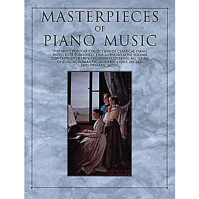 Music Sales Masterpieces of Piano Music Music Sales America Series Softcover