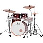 Pearl Masters Maple 4-Piece Shell Pack Red Oyster Swirl