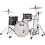 Pearl Masters Maple Complete 3-Piece Shell Pack Matte Black Mist