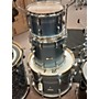 Used Pearl Masters Maple Complete Drum Kit Light Metallic Stripe