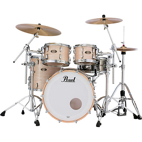 Pearl Masters Maple/Gum 4-Piece Shell Pack Platinum Gold Oyster