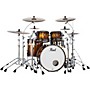 Pearl Masters Maple Gum 4 Piece Shell Pack Saman Burst