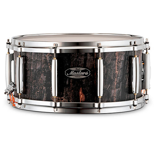 Pearl Masters Maple Snare Drum 14 x 6.5 in. Satin Charred Oak