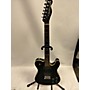 Used Squier Masters Series Thinline Hollow Body Electric Guitar Black