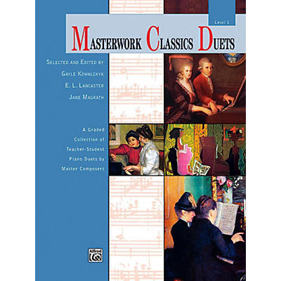 Alfred Masterwork Classics Duets Level 1 Elementary