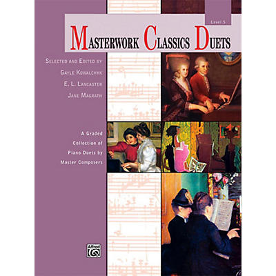 Alfred Masterwork Classics Duets Level 5 Intermediate