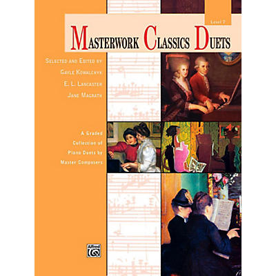 Alfred Masterwork Classics Duets Level 7 Late Intermediate