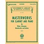 G. Schirmer Masterworks for Clarinet and Piano Woodwind Solo Softcover Audio Online Edited by Eric Simon