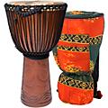 X8 Drums Matahari Professional Djembe Drum with Bag & Lessons 10 x 20 in.12 x 24 in.
