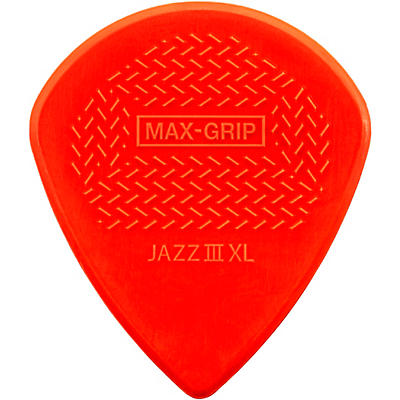 Dunlop Max-Grip Jazz III XL Nylon Guitar Picks -