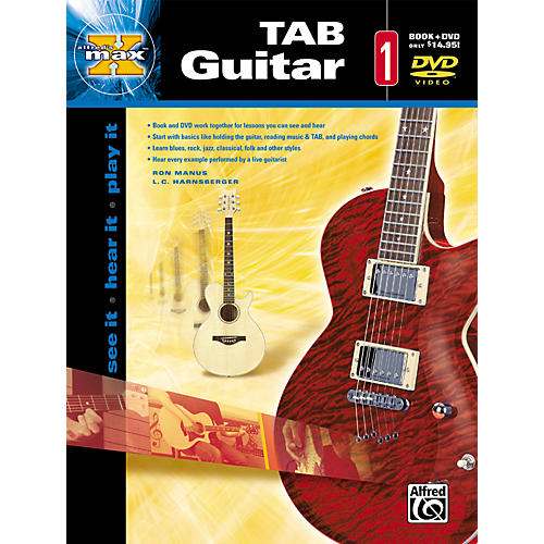 Max Tab Guitar 1 (Book and DVD)