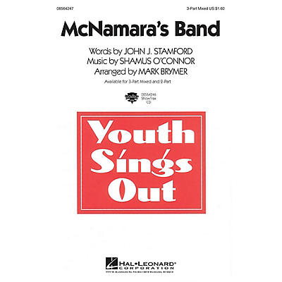 Hal Leonard McNamara's Band 3-Part Mixed Arranged by Mark Brymer