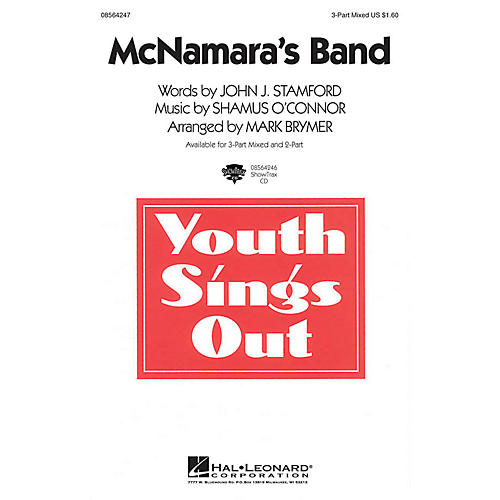 Hal Leonard McNamara's Band 3-Part Mixed Arranged by Mark Brymer