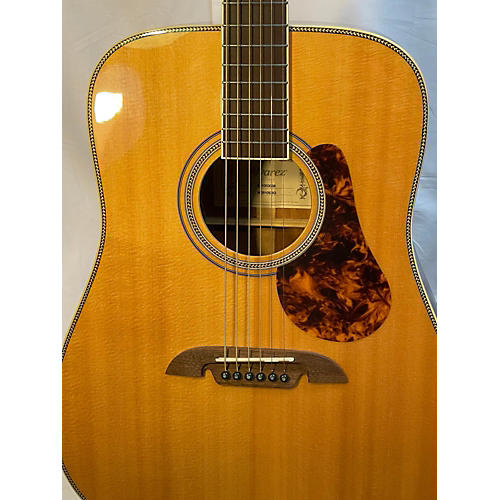 Alvarez Md610ebg Acoustic Guitar Vintage Natural