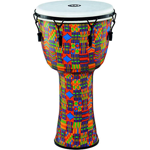 Mechanically Tuned Djembe with Synthetic Shell and Head