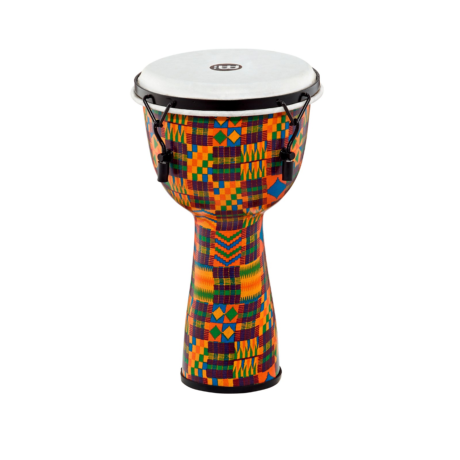 Meinl Mechanically Tuned Fiberglass Synthetic Head Djembe Kenyan Quilt 10 in. Musician's Friend