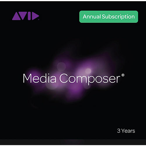 Media Composer 3-Year Subscription