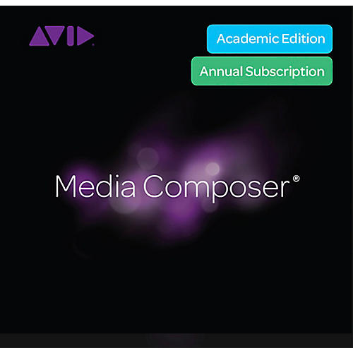 Media Composer Institution/Teacher Subscription