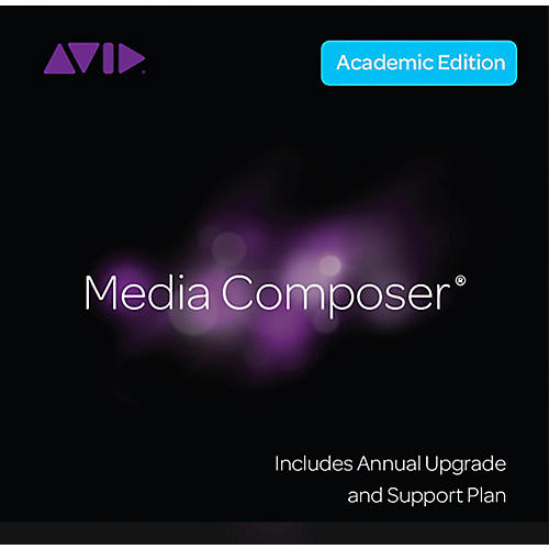 Avid Media Composer Student/Teacher Perpetual + 1-Year Updates/Support (Download)