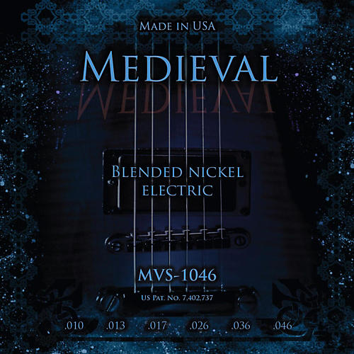 Medieval Blended Nickel Medium Electric Guitar Strings