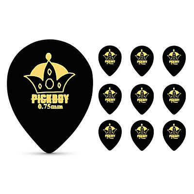 Pick Boy Medium Crown Cellulose Jazz Guitar Picks