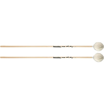 Innovative Percussion Medium Hard Marimba Mallets with Birch Handles and White Yarn