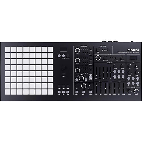 Dreadbox Medusa Black Limited-Edition Hybrid Synthesizer
