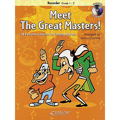 Curnow Music Meet the Great Masters! De Haske Play-Along Book Series Softcover with CD