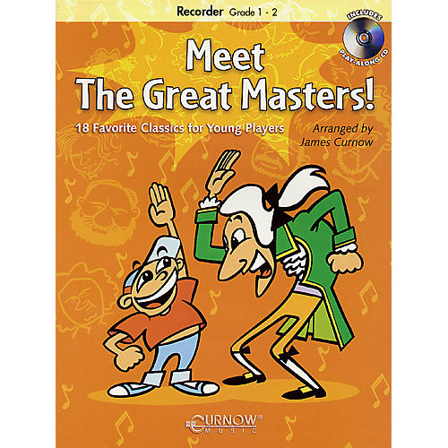 Curnow Music Meet the Great Masters! De Haske Play-Along Book Series Softcover with CD