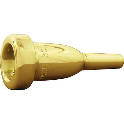 Bach Mega Tone Cornet Mouthpiece in Gold