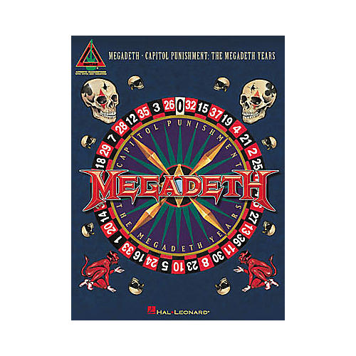 Megadeth - Capitol Punishment The Megadeth Years Guitar Tab Book