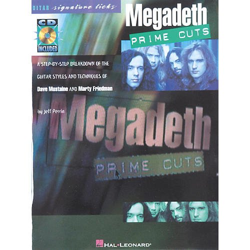 Megadeth - Prime Cuts (Book/CD)