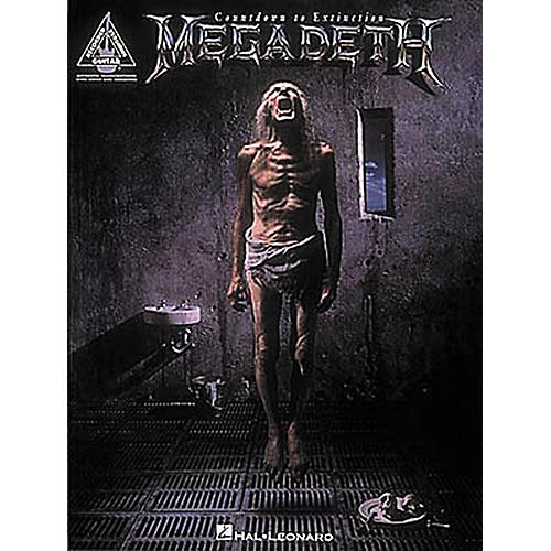 Hal Leonard Megadeth Countdown to Extinction Guitar Tab Songbook