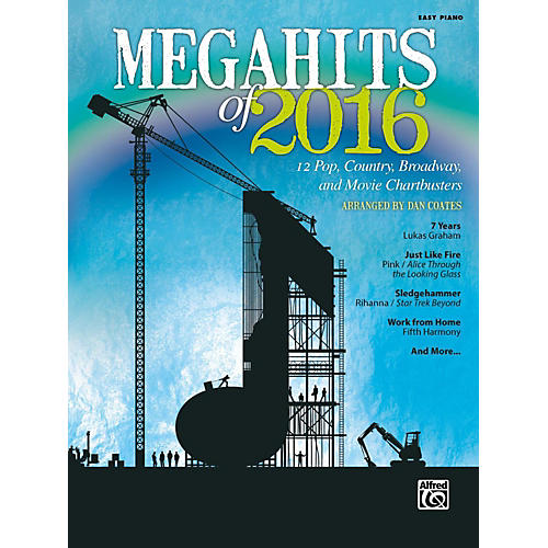 Megahits of 2016 Easy Piano Songbook