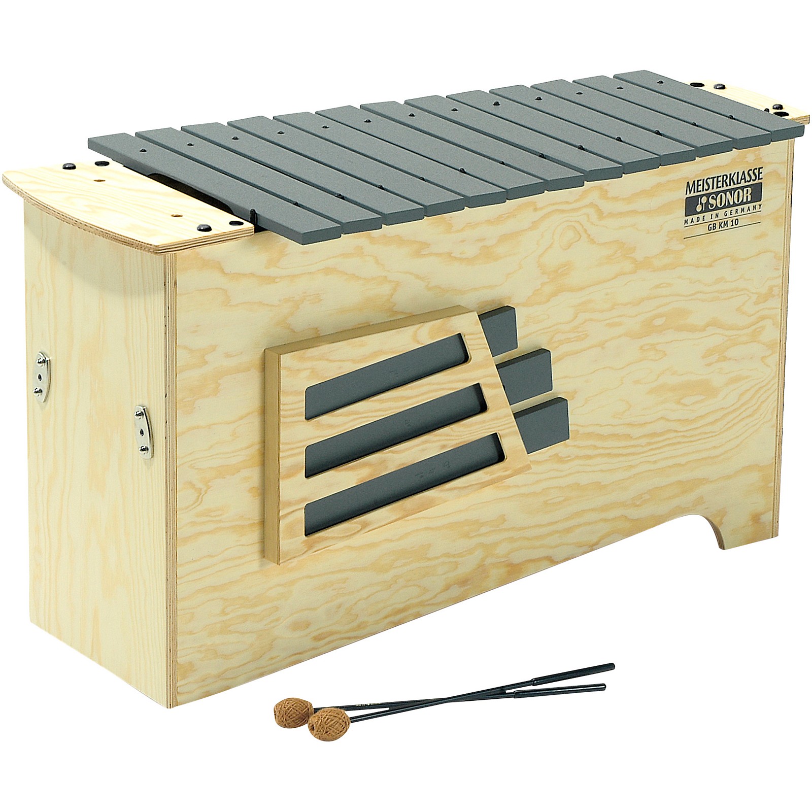 Sonor Orff Meisterklasse Deep Bass Metallophones Diatonic Unit Only