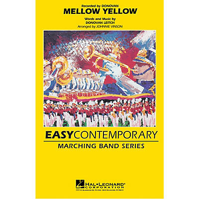 Hal Leonard Mellow Yellow Marching Band Level 2-3 Arranged by Johnnie Vinson