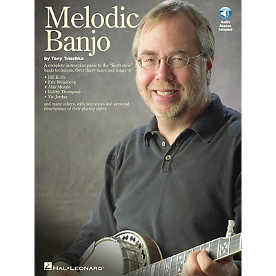 Music Sales Melodic Banjo Music Sales America Series Softcover with CD Written by Tony Trischka