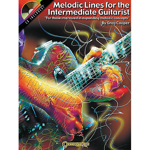 Centerstream Publishing Melodic Lines for the Intermediate Guitarist (Book/CD)
