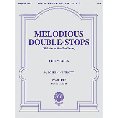 G. Schirmer Melodious Double-Stops, Complete Books 1 and 2 for the Violin String Series
