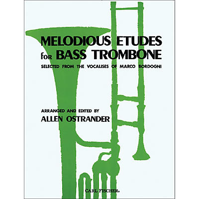 Carl Fischer Melodious Etudes for Bass Trombone