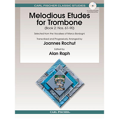 Carl Fischer Melodious Etudes for Trombone, Vol. 2