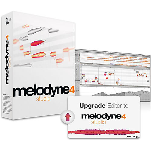 Melodyne 4 Studio - Editor Upgrade
