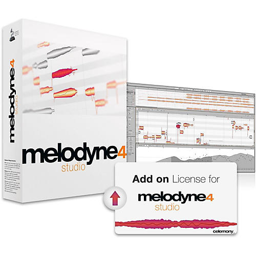 Melodyne 4 Studio Add-on License