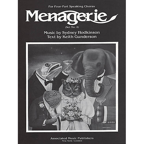 Associated Menagerie (Set No. 2) (SATB) SATB composed by Sydney Hodkinson