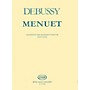 Editio Musica Budapest Menuet (Cello and Piano) EMB Series Composed by Claude Debussy