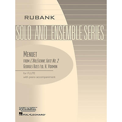 Rubank Publications Menuet from L'Arlesienne Suite No. 2 (Flute Solo with Piano - Grade 3) Rubank Solo/Ensemble Sheet Series