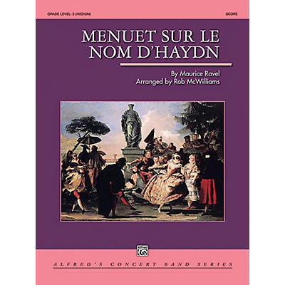Alfred Menuet sur le nom d'Haydn Concert Band Grade 3 Set