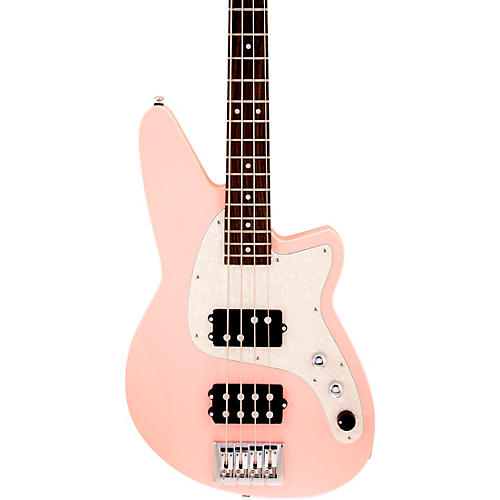 Reverend Mercalli 4 Rosewood Fingerboard Electric Bass Guitar Orchid Pink