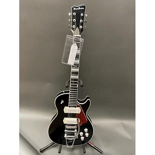Airline Mercury Deluxe Solid Body Electric Guitar Black