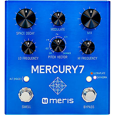 Meris Mercury7 Reverb Effects Pedal